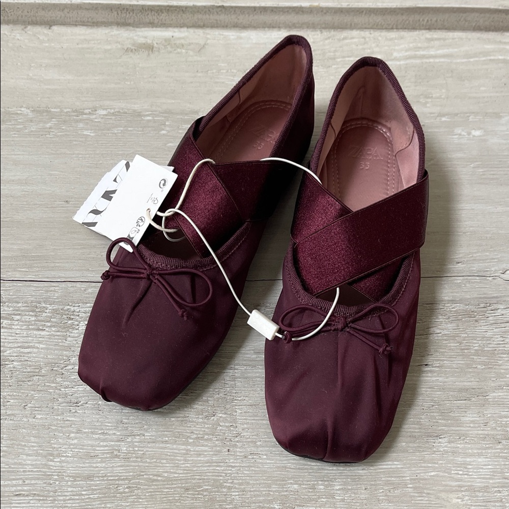 Zara Girls Ballet Flats